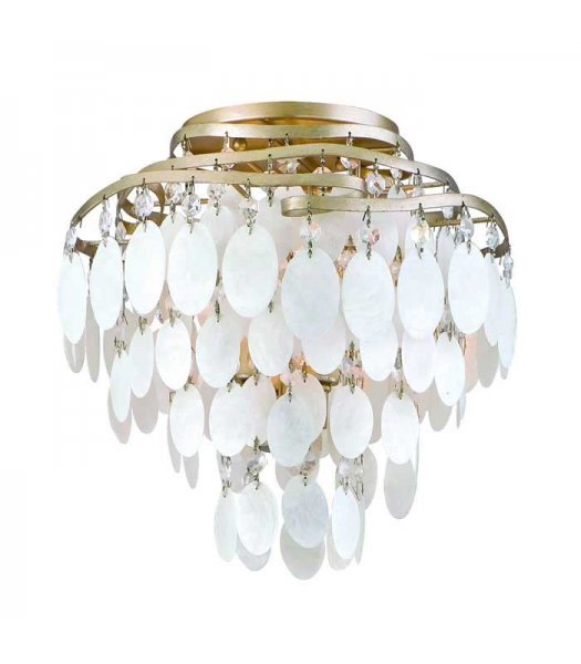 Corbett 109-34  Dolce 16 Inch Semi Flush Ceiling 